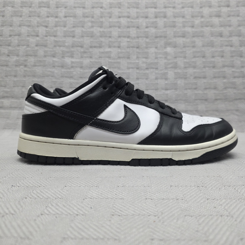 Nike Dunk Low Panda Black White Mens Size 9.5 DD1391-100 Leather Sneakers